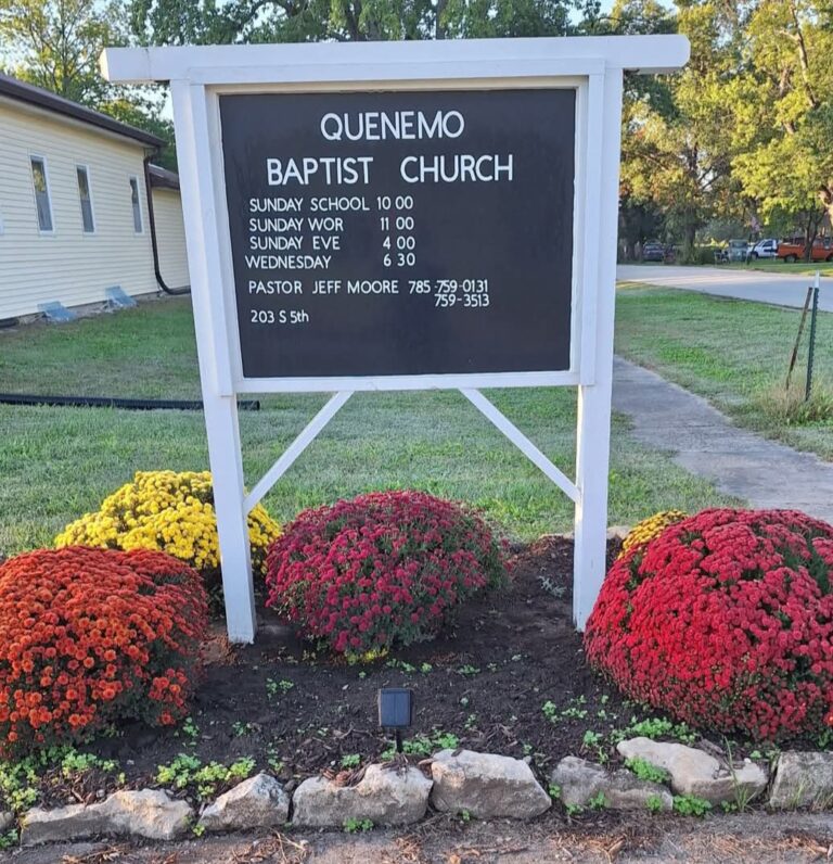 church sign